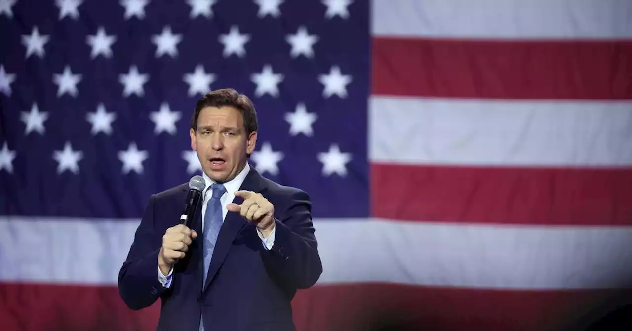 DeSantis Briefly, Awkwardly Acknowledges Trump’s Existence