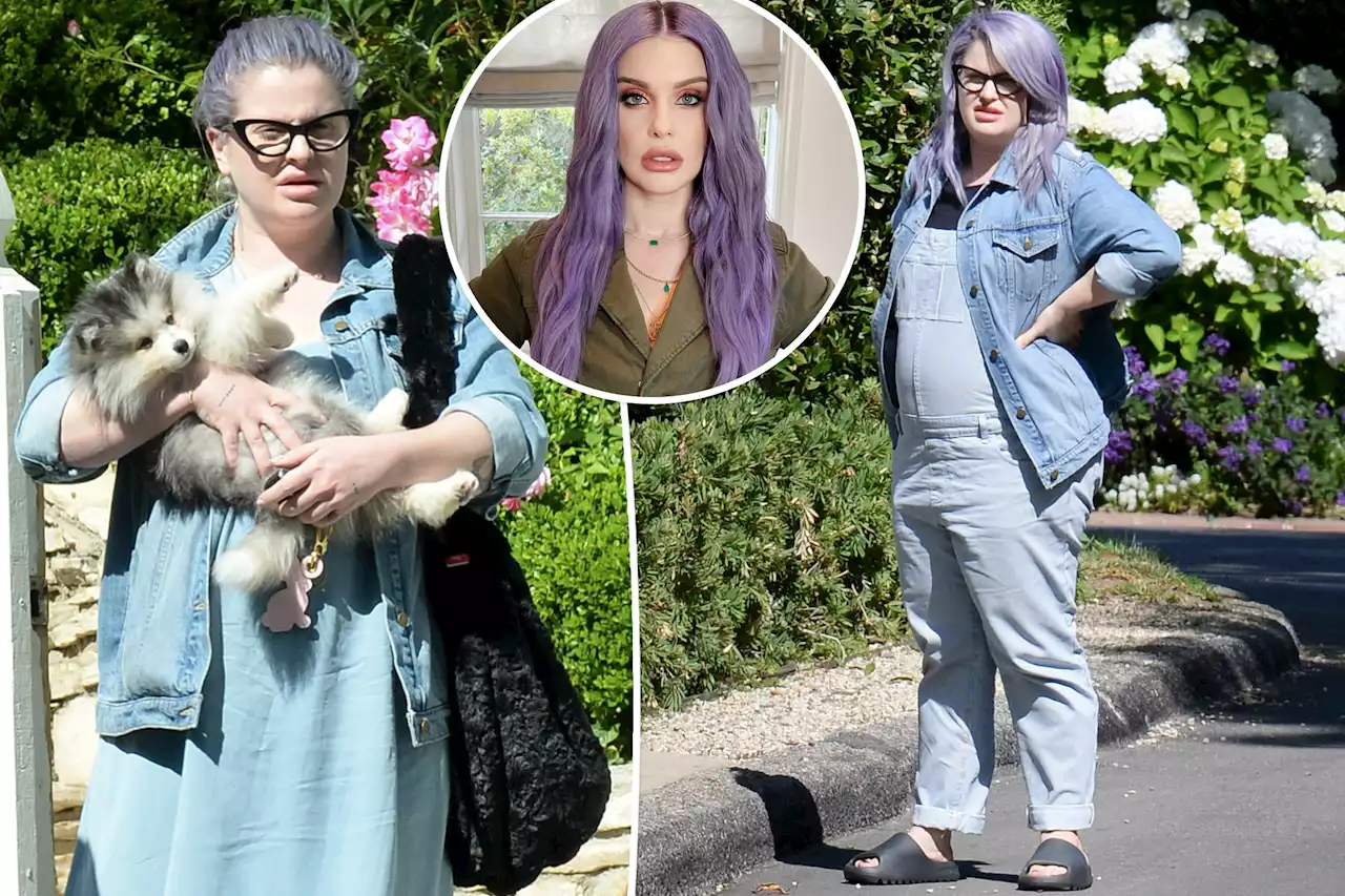 Kelly Osbourne shows off svelte post-baby figure four months after giving birth