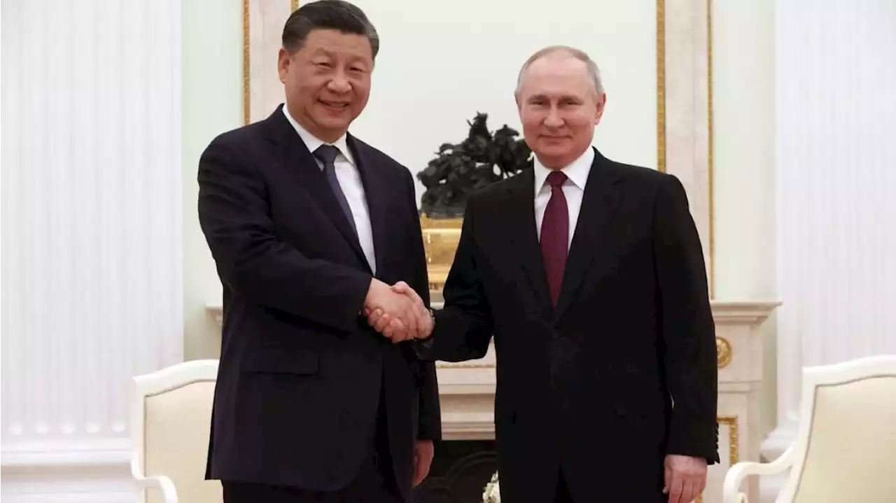 Putin le dice a China que está 'abierto' a negociar la paz en Ucrania