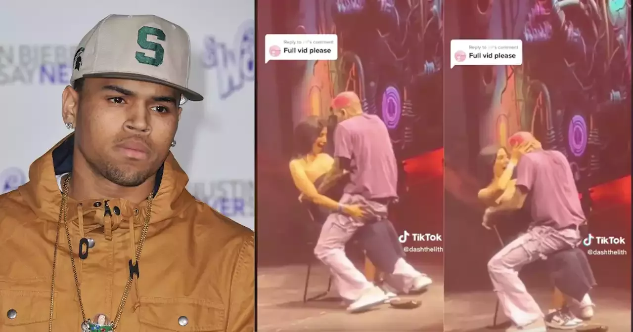 Girlfriend Gets Dumped After Getting Lap Dance From Chris Brown Onstage Philippines Head Topics 7127
