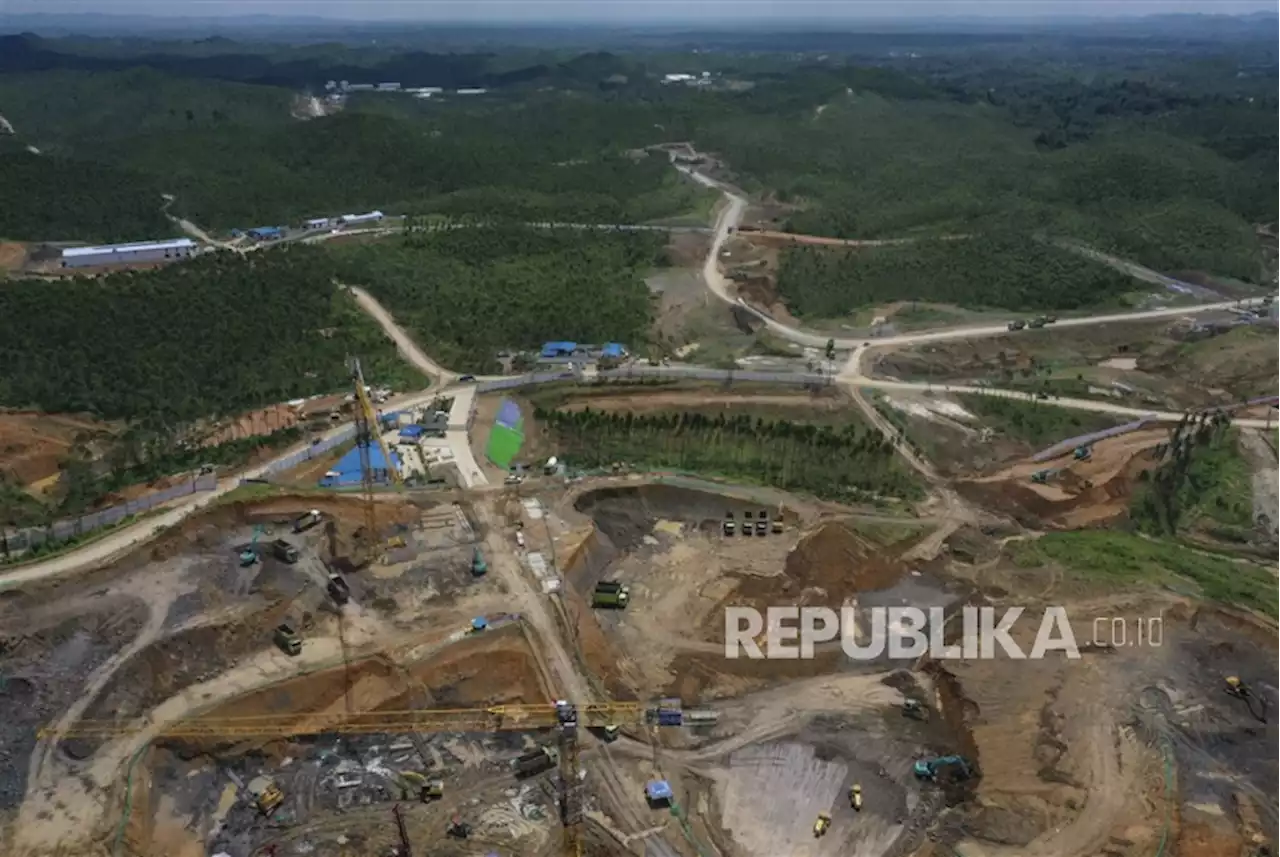 Bendungan Sepaku di IKN Bakal Mulai Diisi Air pada Juni 2023 |Republika Online