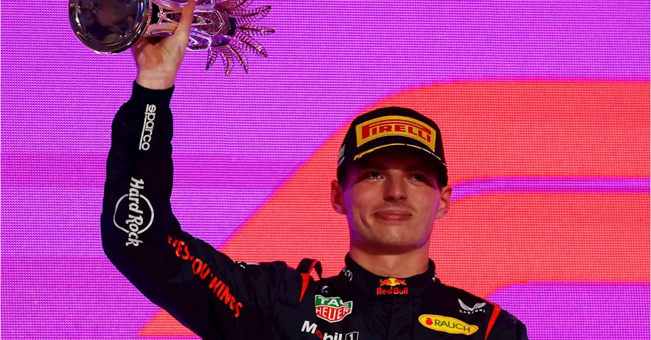 Verstappen unhappy to settle for second in Saudi Arabia