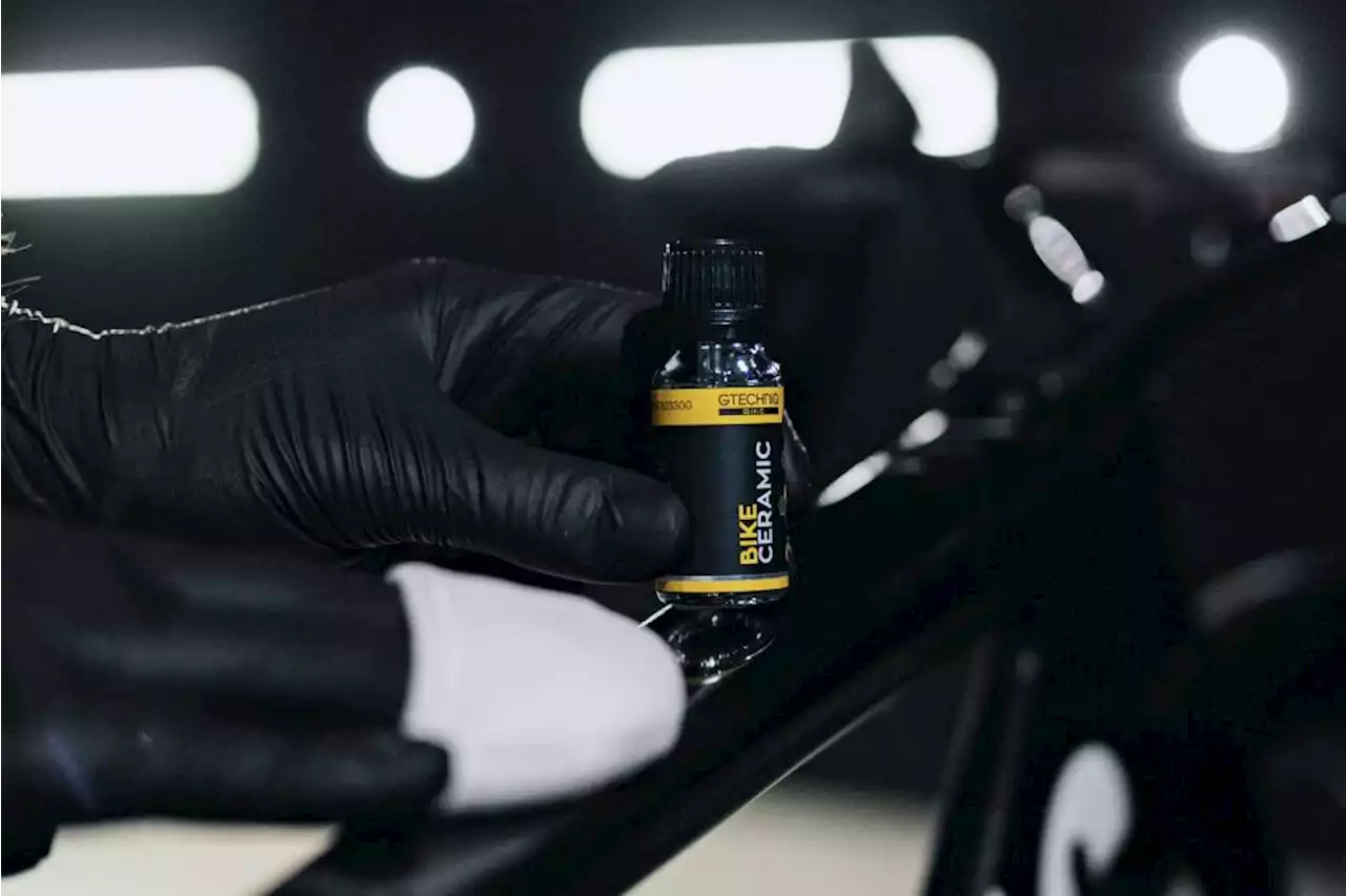 Cleaning and protecting your bike is made easy with Gtechniq Ceramic