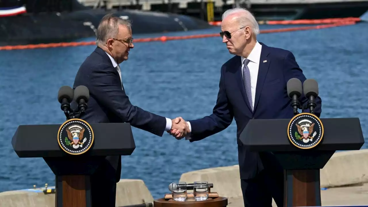 ‘A future made in Australia’: PM hails AUKUS nuclear subs deal