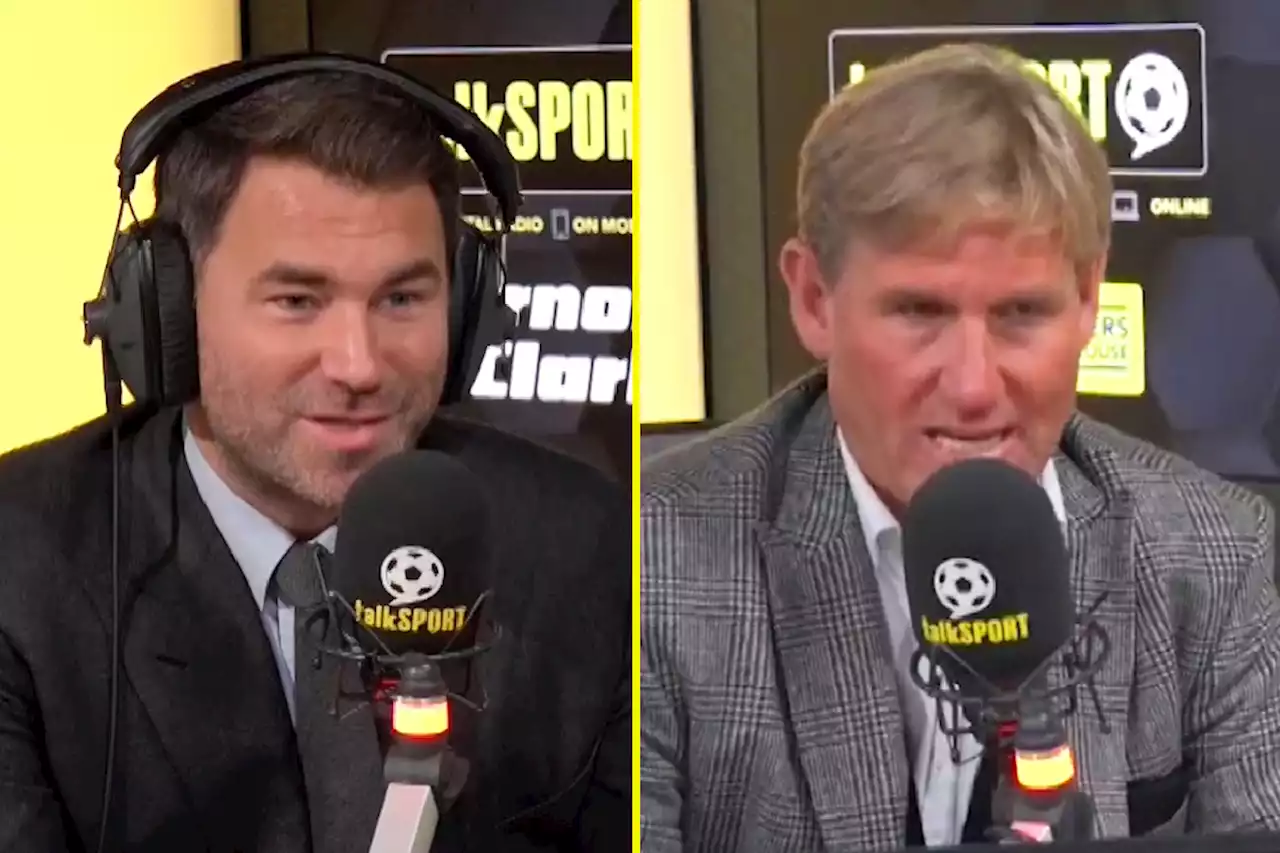 'I wanted to give him a slap' - Eddie Hearn ready for Simon Jordan clash this week