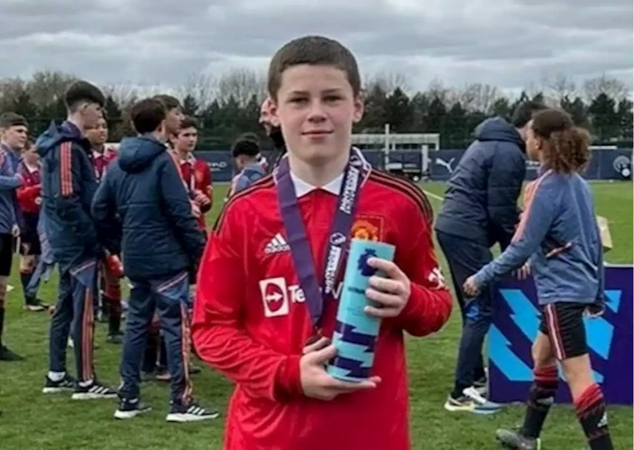 Rooney's son follows in dad's footsteps with Man United cup final winner against rivals