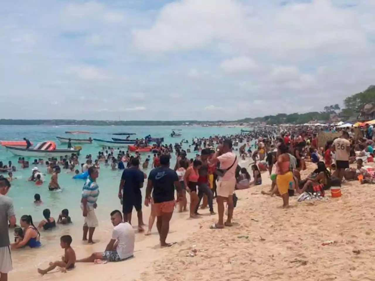 Batalla campal en Playa Blanca, Cartagena