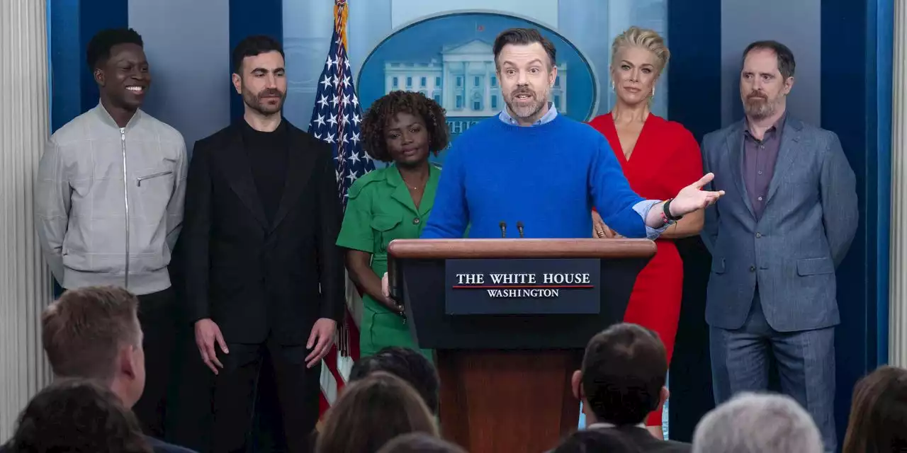 ‘Ted Lasso’ Goes to the White House to Discuss Mental Health