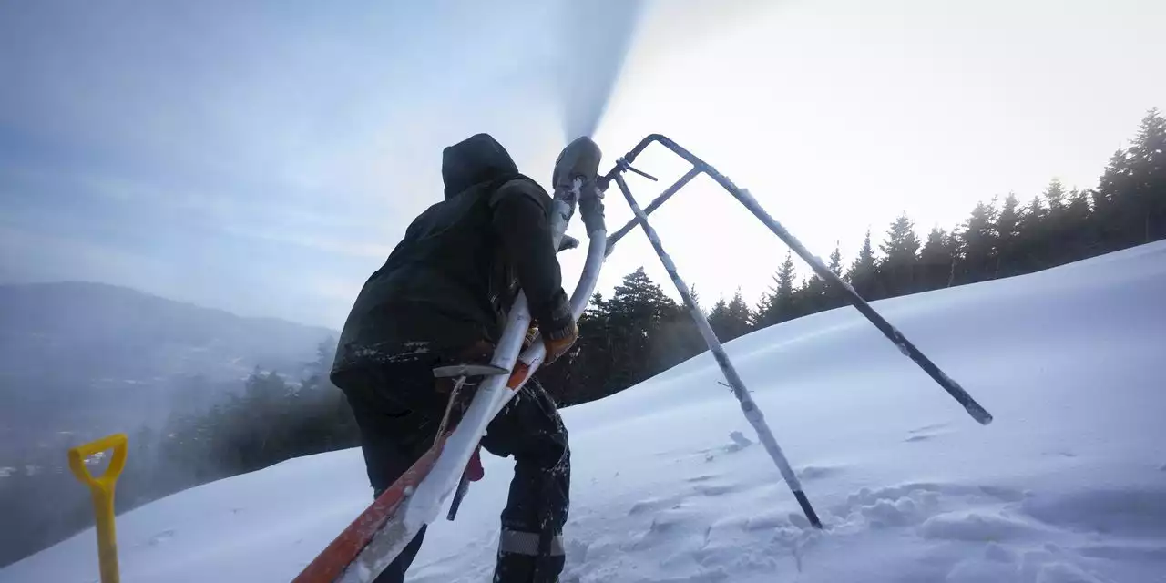 When Climate Change Means Less Snow, Ski Resorts Turn to Snowmakers