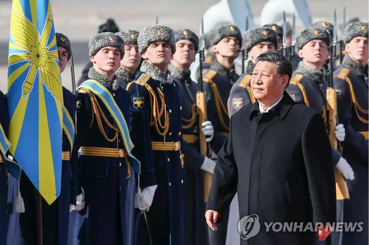 시진핑, 모스크바 도착…'러시아와 함께 세계질서 수호할 것'(종합) | 연합뉴스