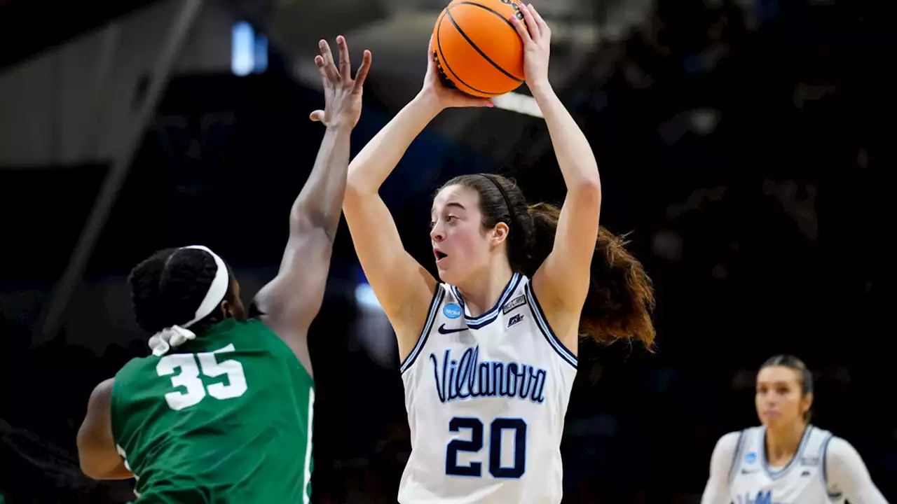 Villanova Wildcats take on Florida Gulf Coast Eagles in women's NCAA tournament