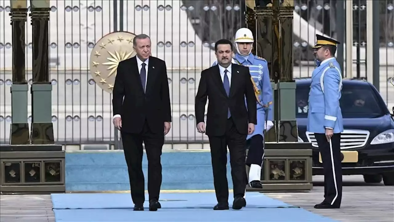 استقبال رسمی اردوغان از نخست‌وزیر عراق