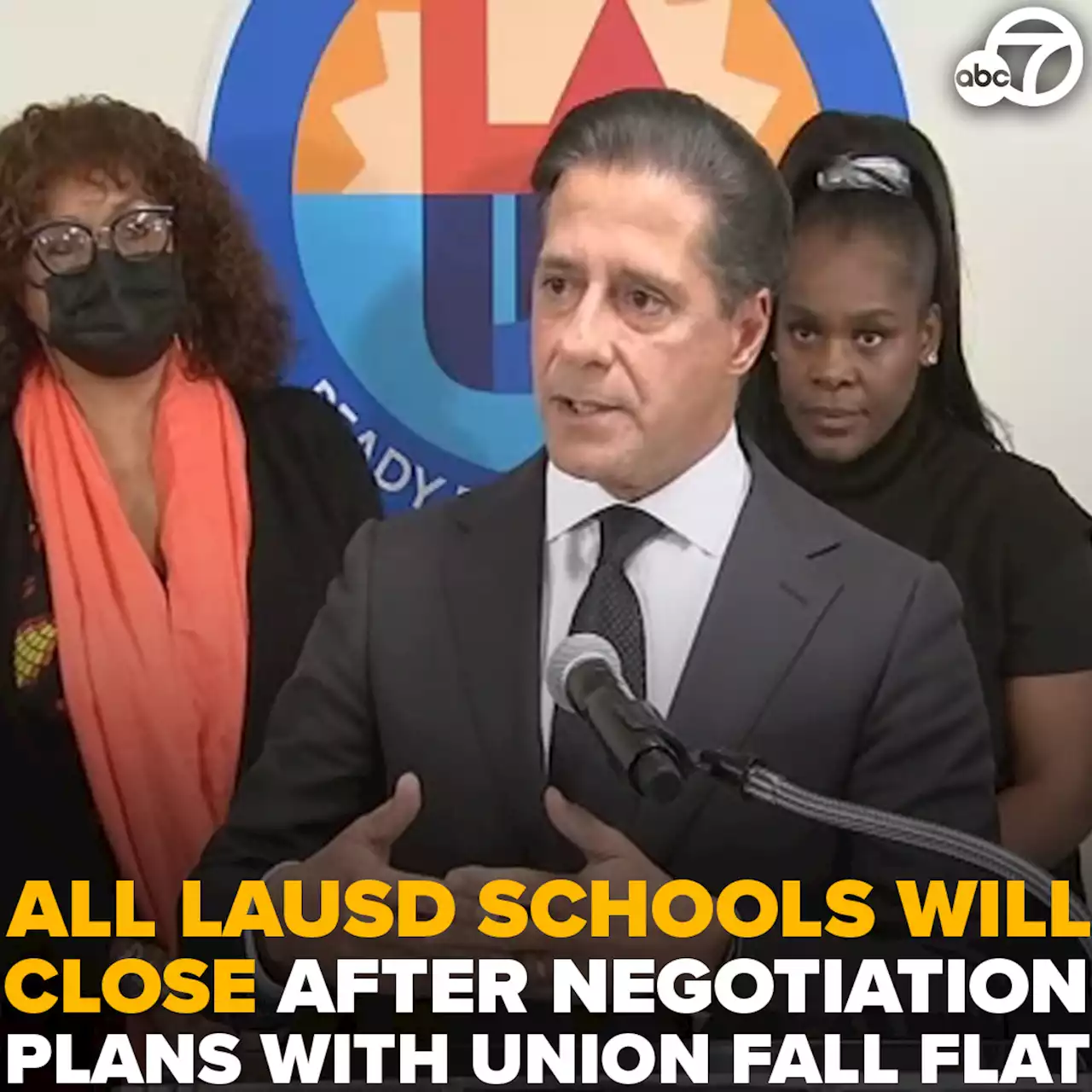 All LAUSD schools will close after last-minute negotiation plans with union fall flat