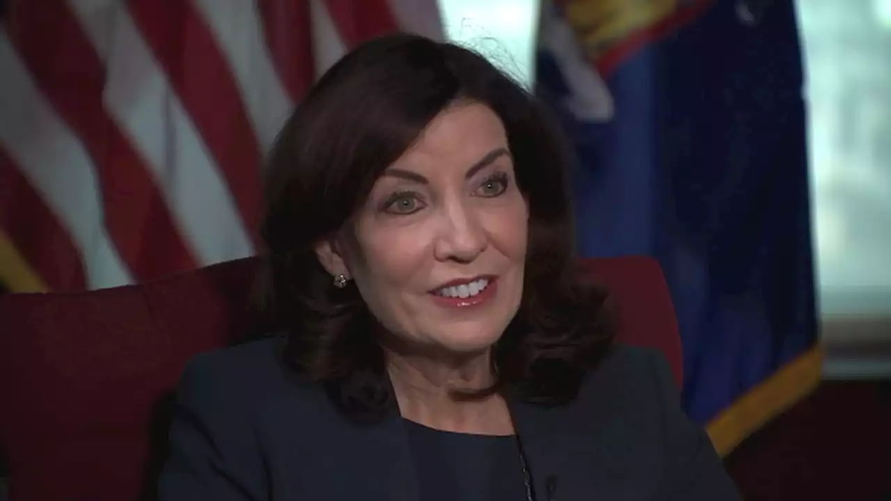 Gov. Kathy Hochul talks about challenges for women and breaking barriers