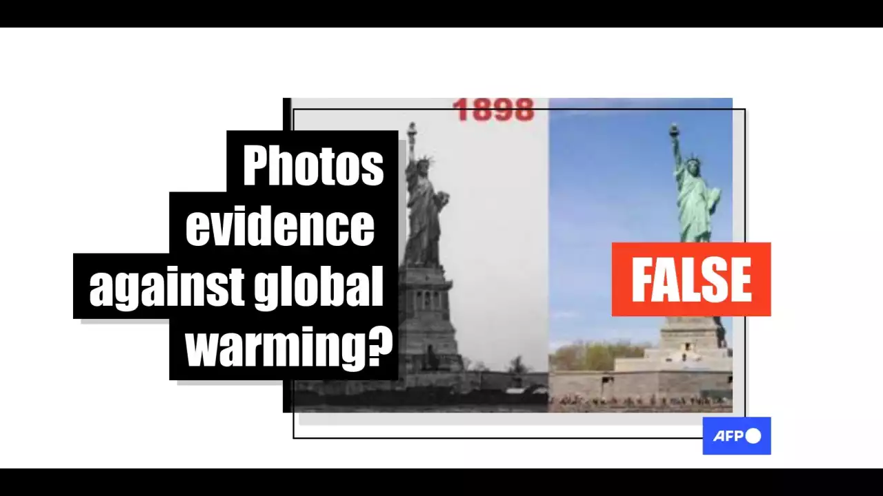 Statue of Liberty images do not disprove sea-level rise