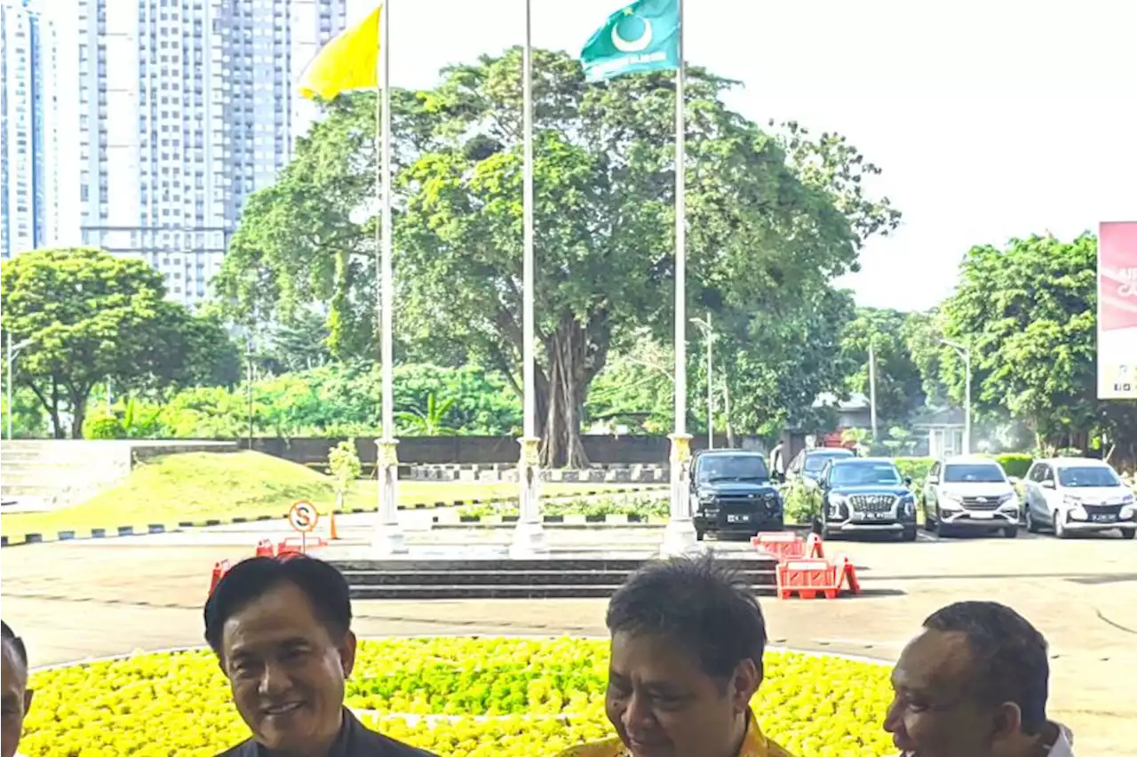 Ketum PBB sambangi Kantor DPP Golkar temui Airlangga