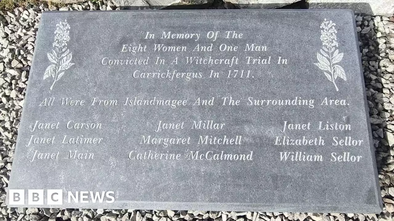 Witches of Islandmagee plaque unveiled 300 years after trial