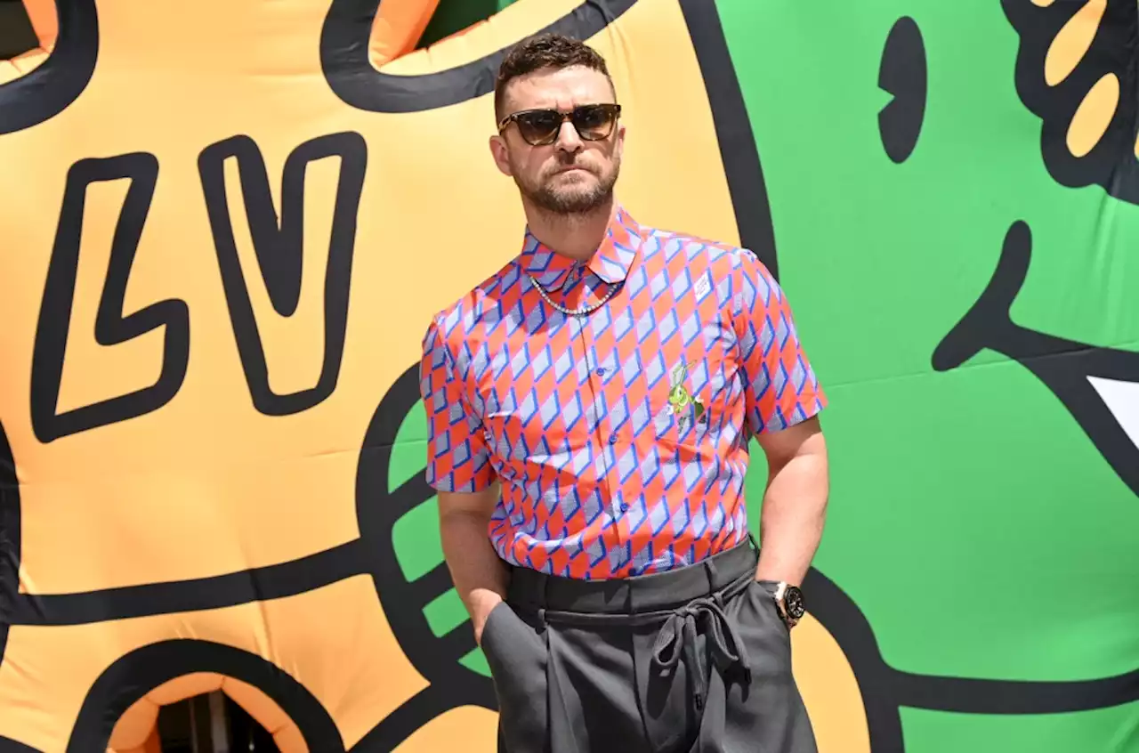 Justin Timberlake Models for Louis Vuitton Collab With Yayoi Kusama