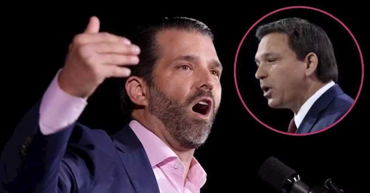 Donald Trump Jr. Blasts DeSantis Response to Looming Donald Trump Arrest: