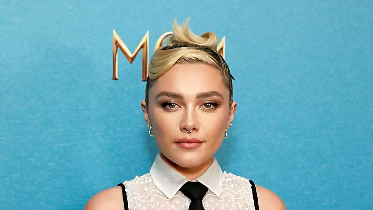 Florence Pugh Sexes Up The Classic Shirt-And-Tie Combo For The Red Carpet