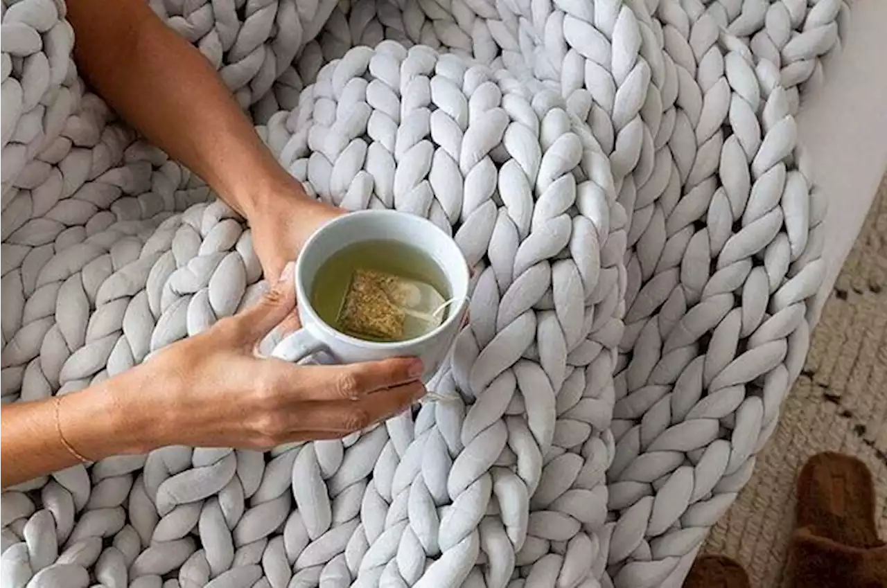 Surprise! These Nice-Looking Throws Are Also Weighted Blankets