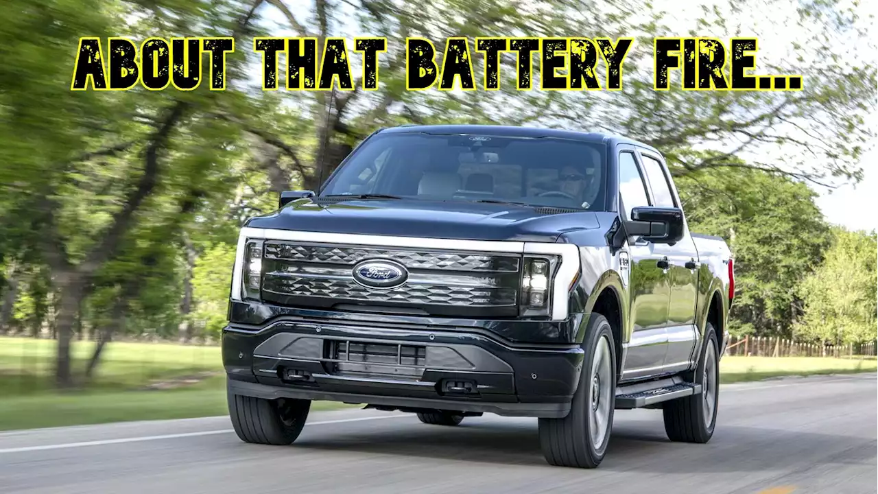 Ford F-150 Lightning Lot Fire Leads To Recall Of 18 Electric Pickup Trucks | Carscoops