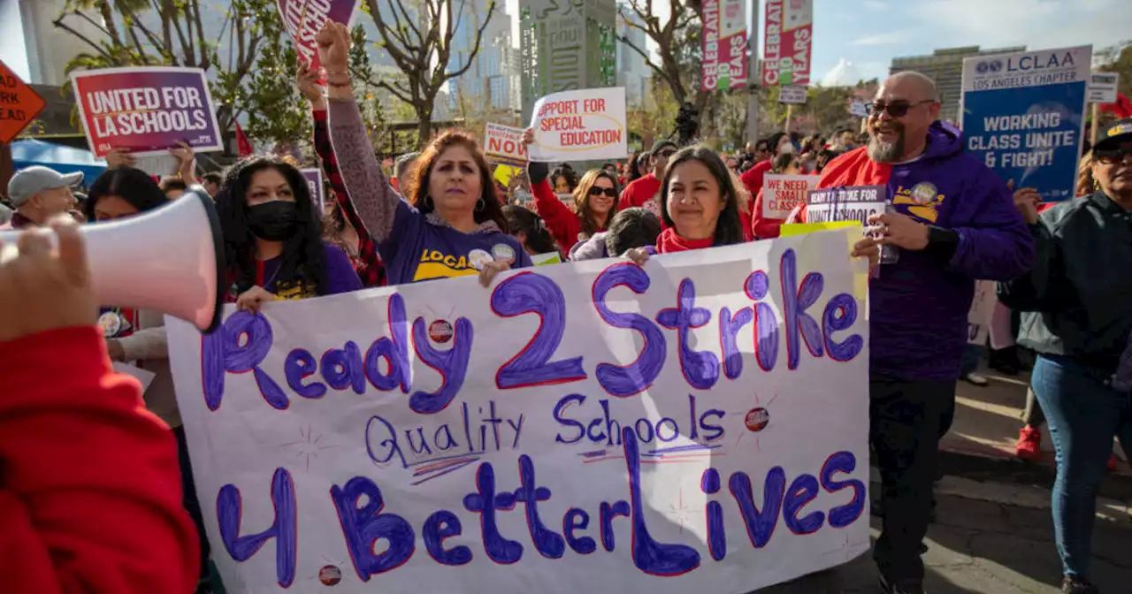 All LAUSD schools to close Tuesday as strike appears inevitable