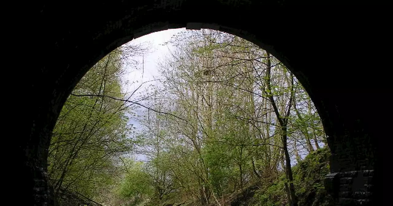 Scotland's 'eerie' abandoned railway tunnels walkers can explore in darkness