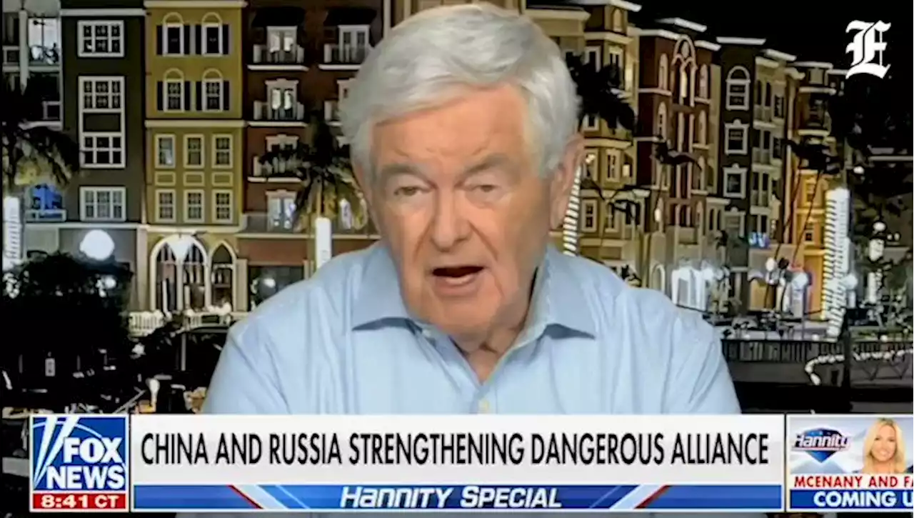 WATCH: Gingrich slams Ted Lasso cast appearance as proof of Biden's 'absolute shallow' leadership