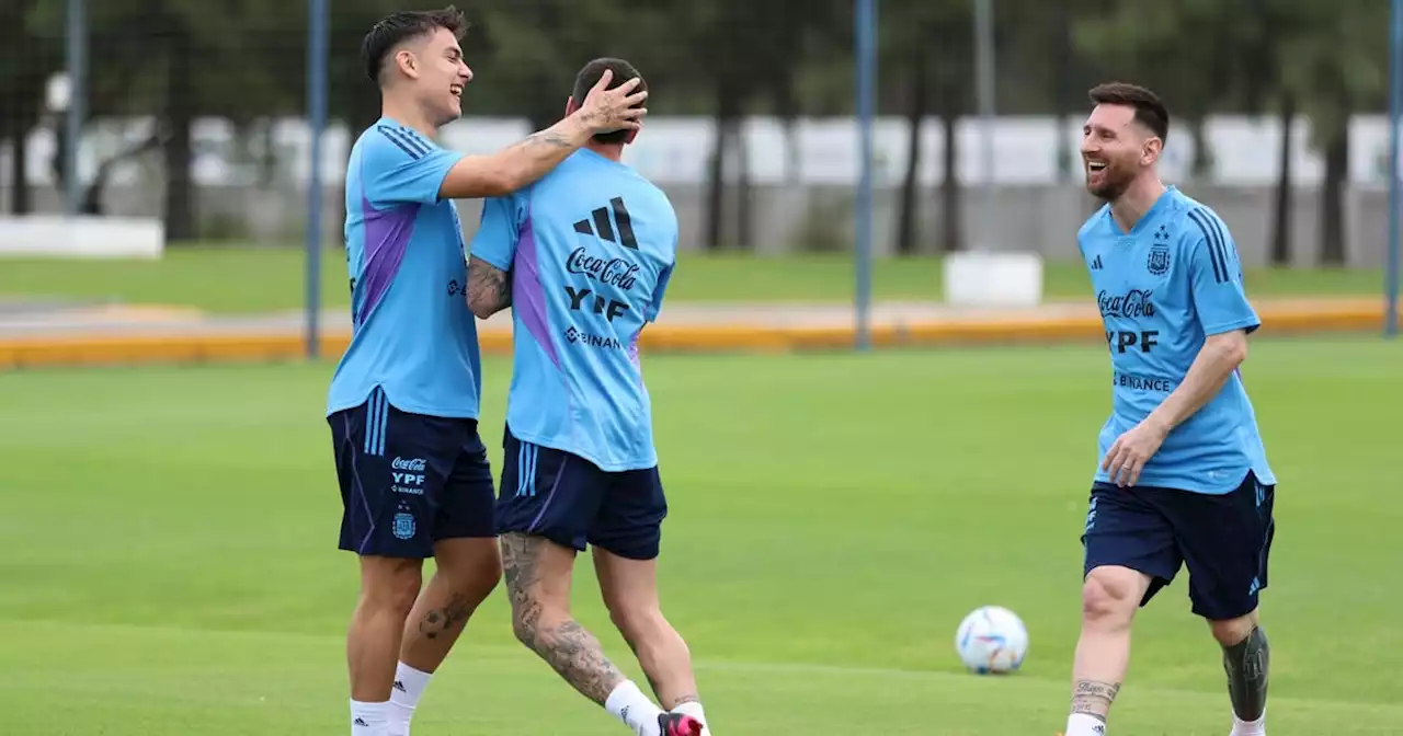 Con Messi, las mejores fotos del regreso de la Selección