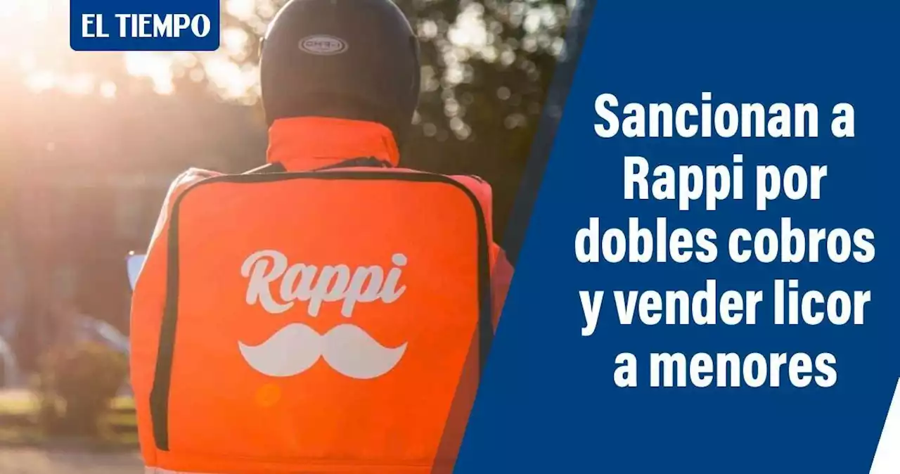 SIC sanciona a Rappi por dobles cobros y vender licor a menores de edad