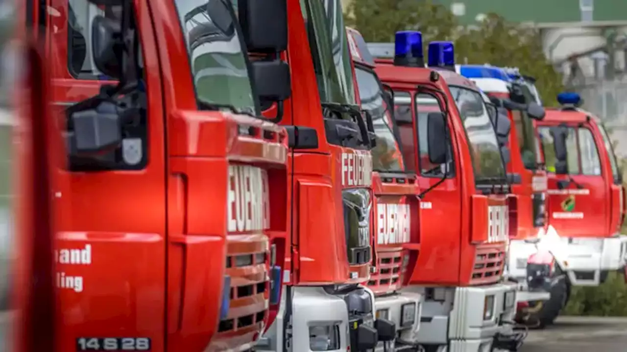 D: Brand am Gelände eines Salzbergwerkes in Grasleben