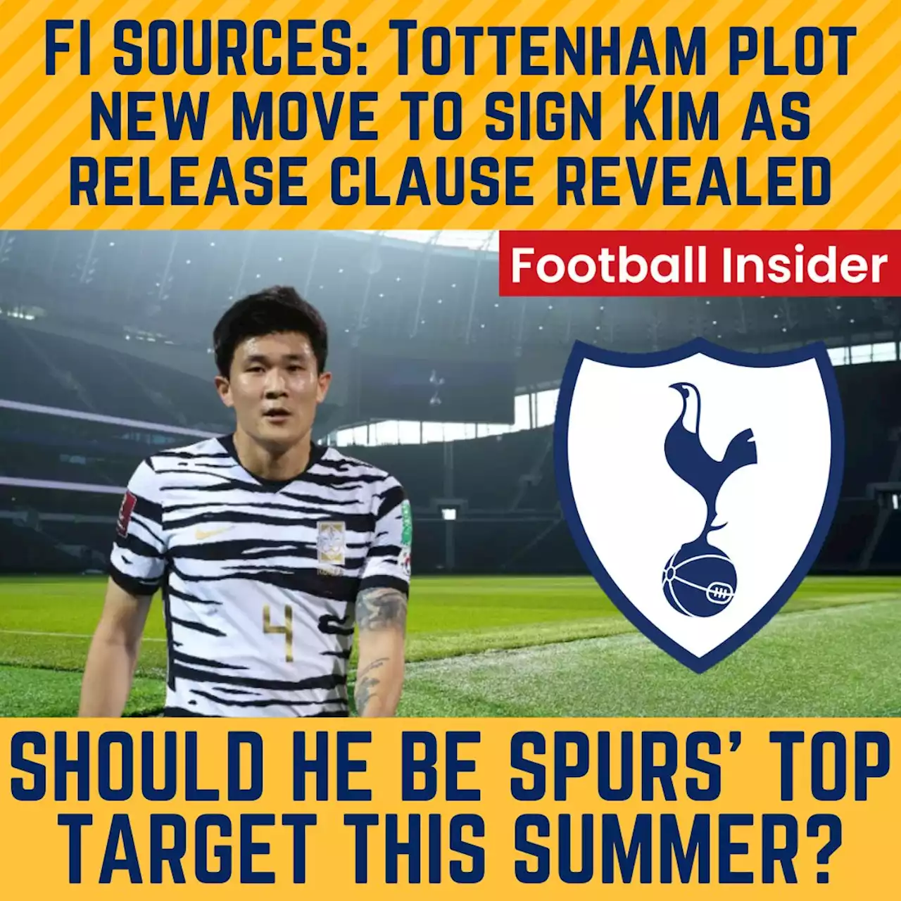 Tottenham plot new move for Kim Min-Jae as release clause revealed