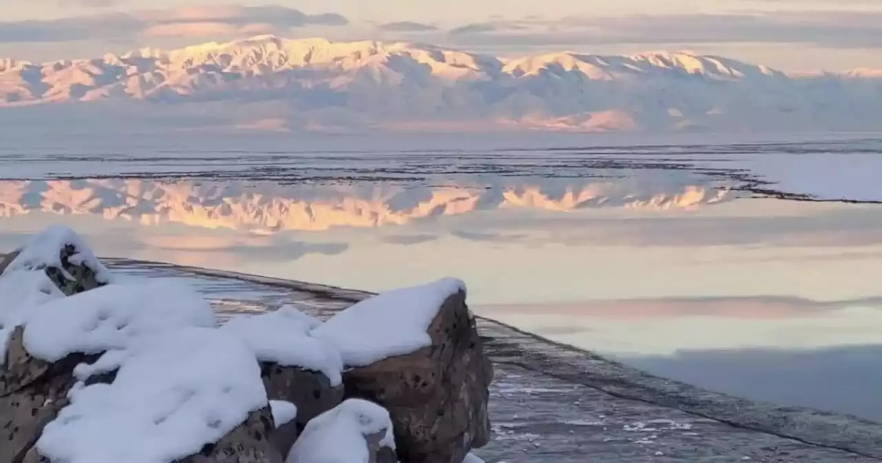 Great Salt Lake rises 2 feet since historic low