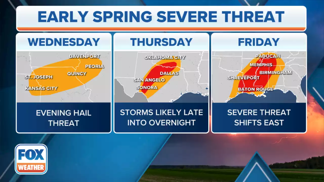 Severe weather forecast for California again, bringing heavy rain and strong winds