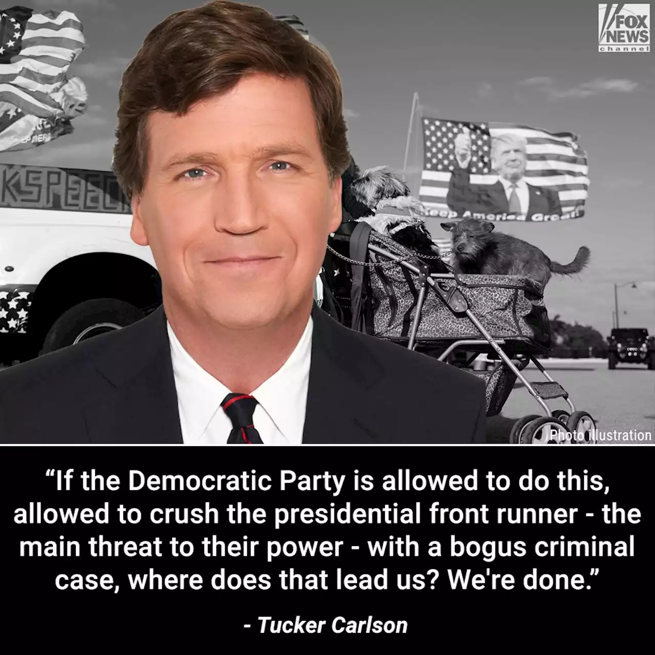 TUCKER CARLSON: The US would never recover from the destruction of the justice system over Trump