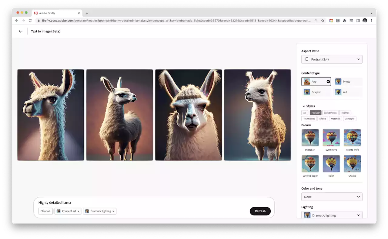 Adobe Firefly : voici l'IA qui va générer des images sur Photoshop à votre guise