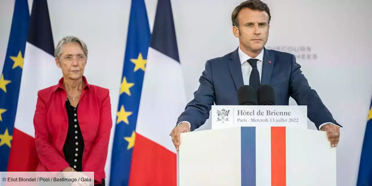 “Ça a chauffé” : Emmanuel Macron agacé par Élisabeth Borne et son interview sur TF1 - Gala