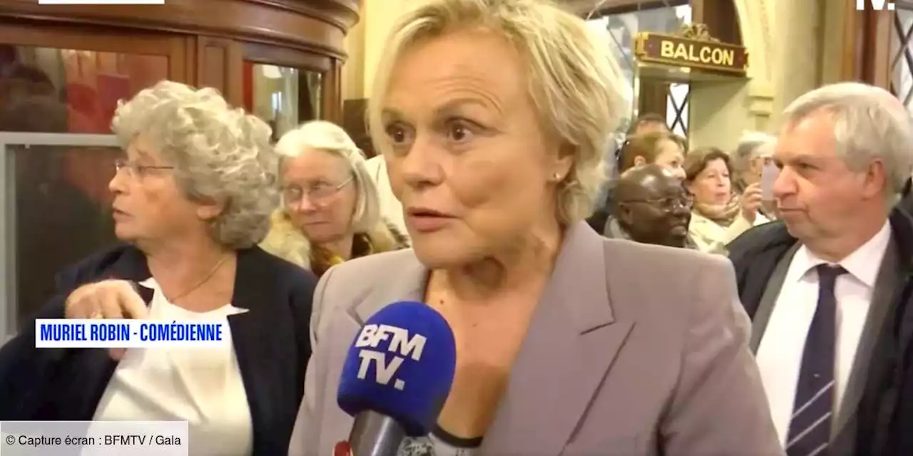 Muriel Robin réagit pour la première fois à l'affaire Pierre Palmade : « J'espère que la justice… » - Gala