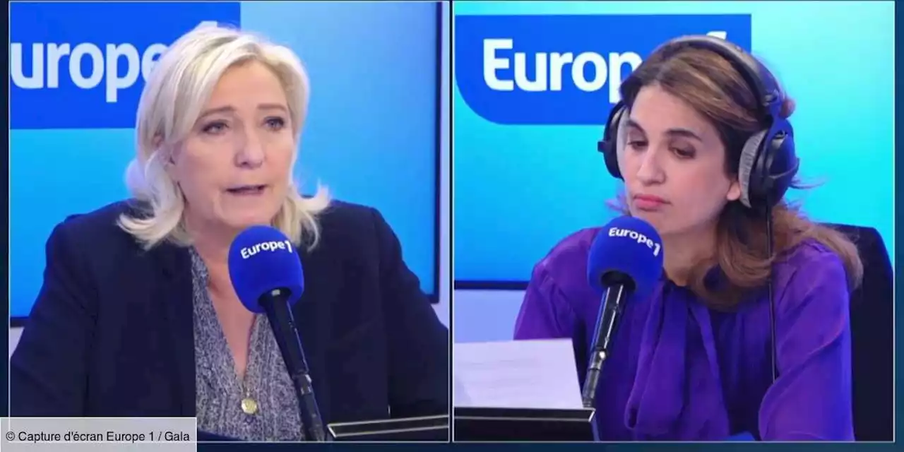 VIDÉO – “Une Élisabeth Borne avec une moustache” : Marine Le Pen surprend chez Sonia Mabrouk - Gala