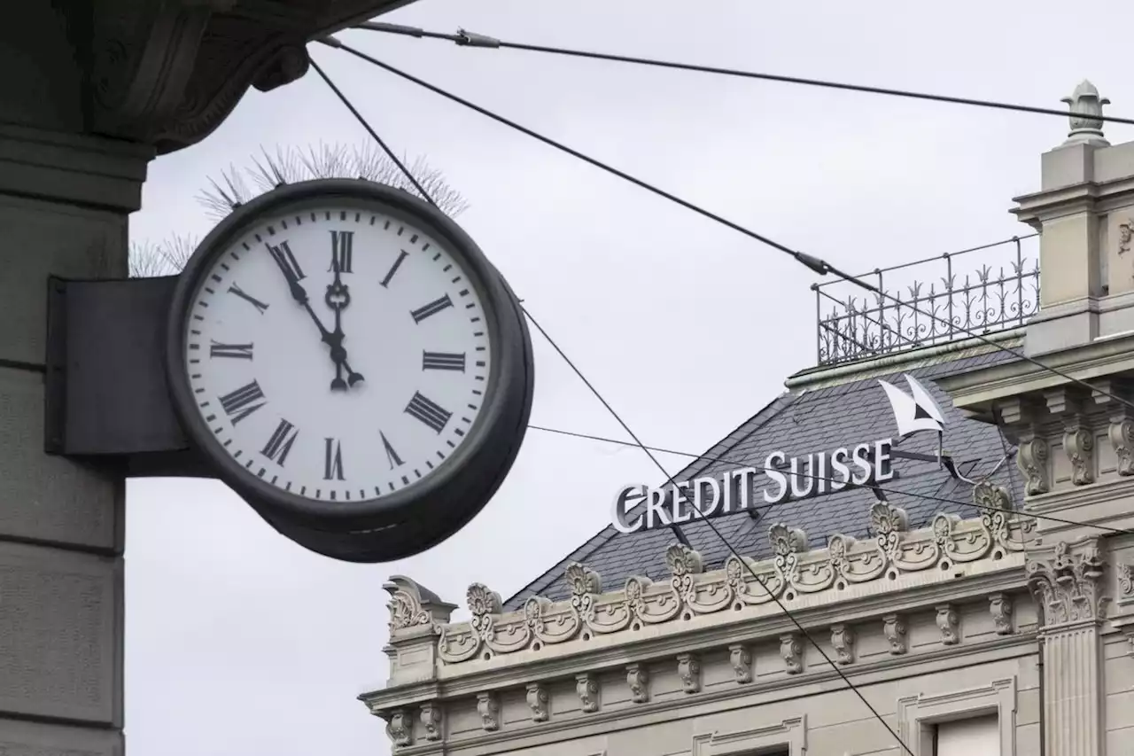 Swiss government orders Credit Suisse to halt bonus payouts to staffers