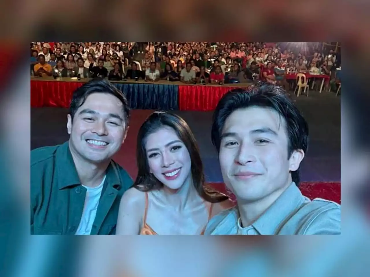 Herlene Budol, Benjamin Alves, at Rob Gomez, naki-fiesta sa Panabo City, Davao del Norte