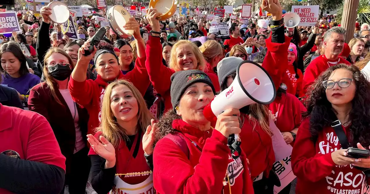 Los Angeles Schools Shut Down In Massive Strike Over Stalled Contract Talks