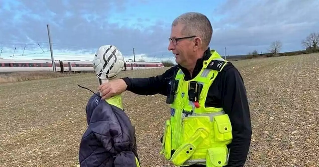 Officers rush to scene of 'dead body in field' but find something different