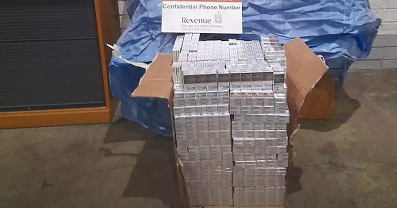Revenue officers seize cannabis and cigarettes in €617,000 haul as two arrested