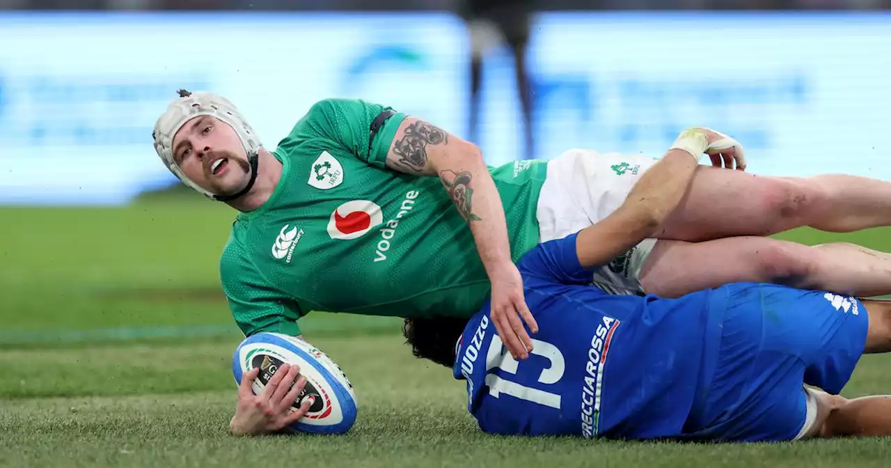 Ireland’s opponents blindsided by Mack Hansen’s ability to exploit space in tight confines