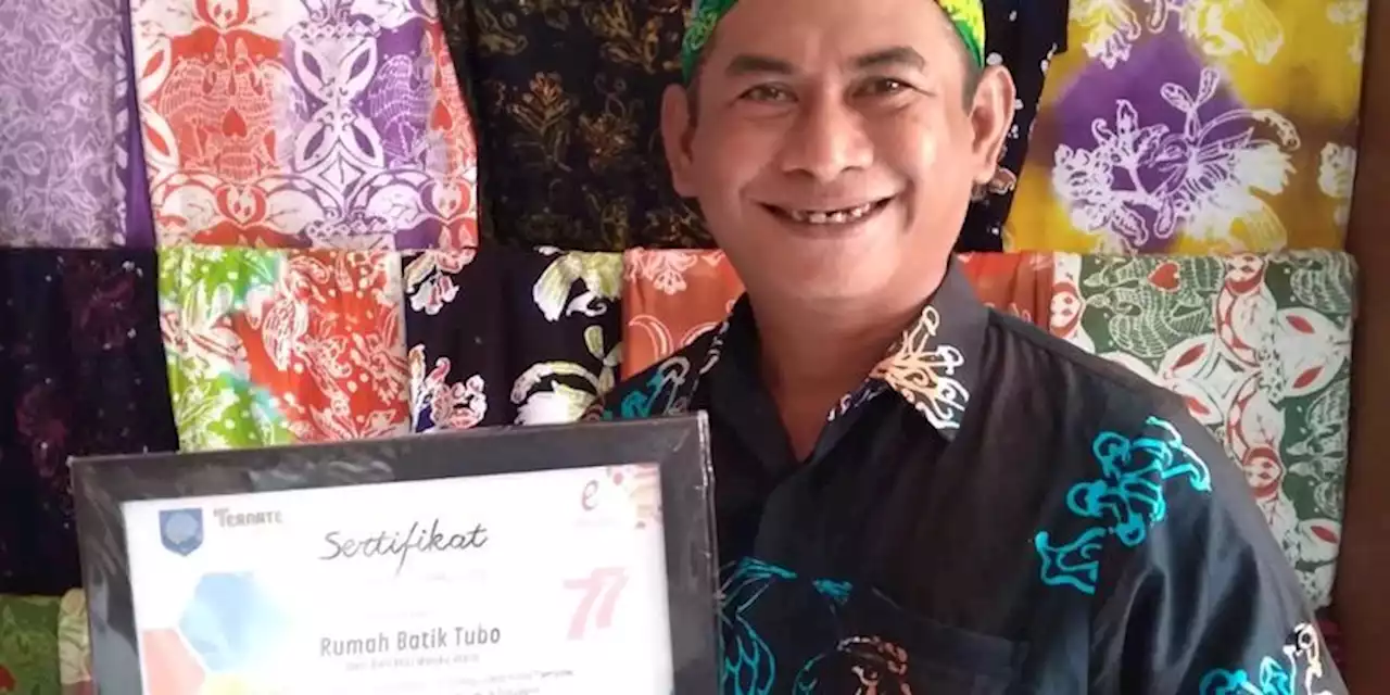 Kisah Kustalani, Pertahankan Bisnis Batik Tubo Ternate meski Diterpa Pandemi