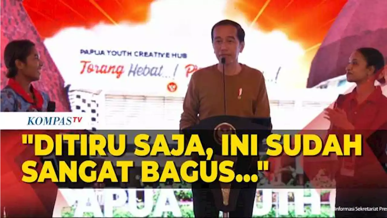 Jokowi Minta Provinsi Lain Tiru Papua Youth Creative Hub: Pembangunan Dimulai Tahun Ini!