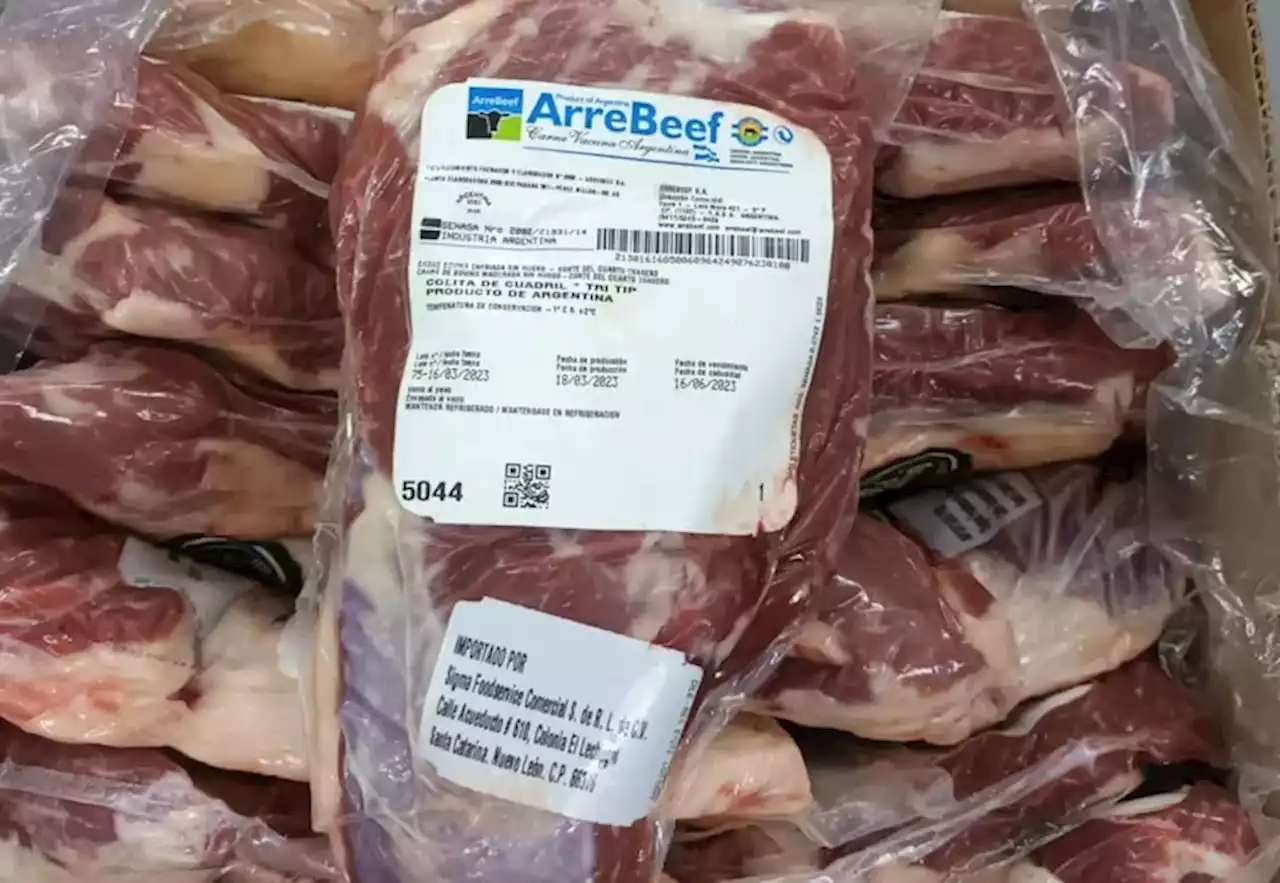 Parte desde Ezeiza la primera exportación de carne vacuna para México