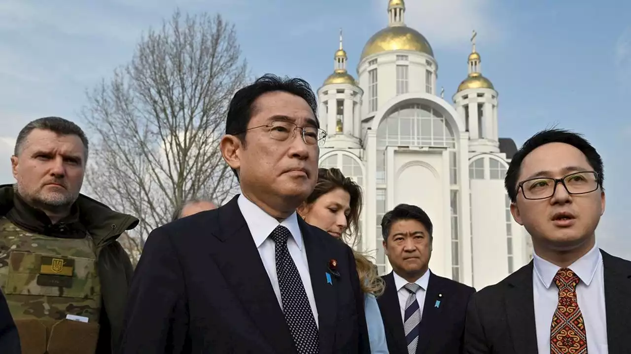 A Kiev, le Japon met en garde contre un conflit impérialiste en Asie